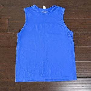 Blue Zella Sleeveless Athletic Top